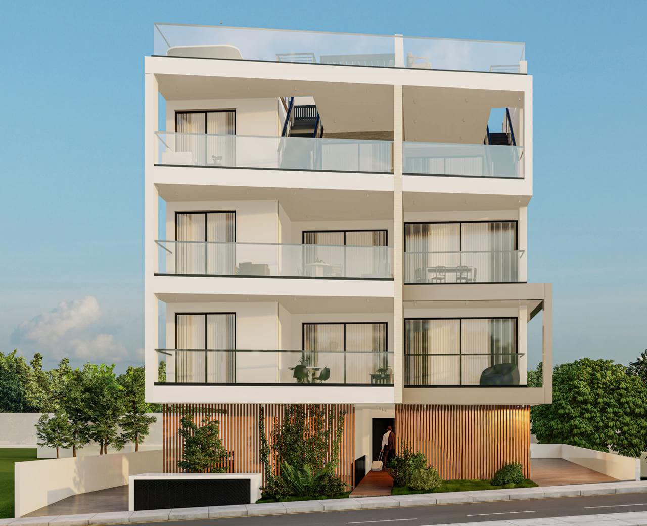 2-bedrooms apartments in Larnaca, Cyprus.