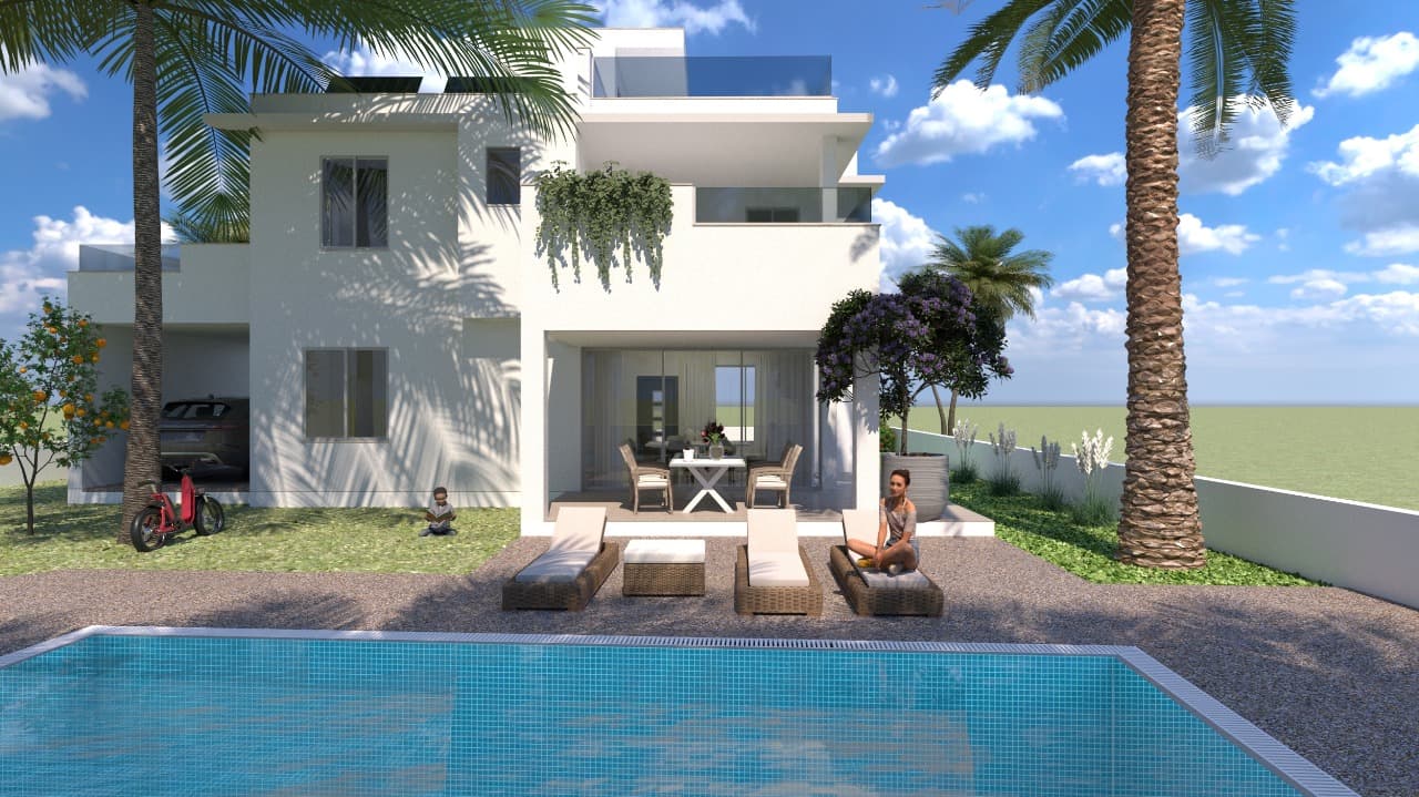 4-bedrooms house in Famagusta, Cyprus.
