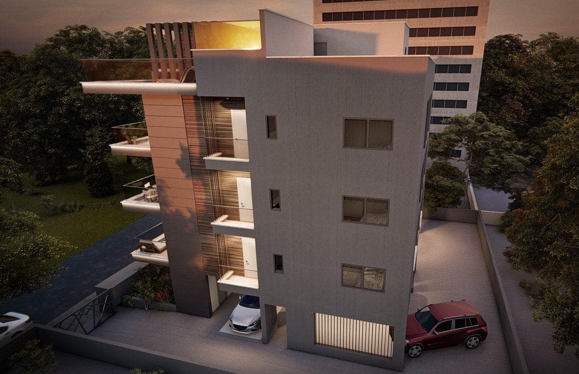 2-bedrooms apartments in Limassol, Cyprus.