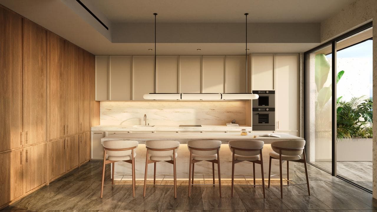 2-bedrooms apartments in Limassol, Cyprus.