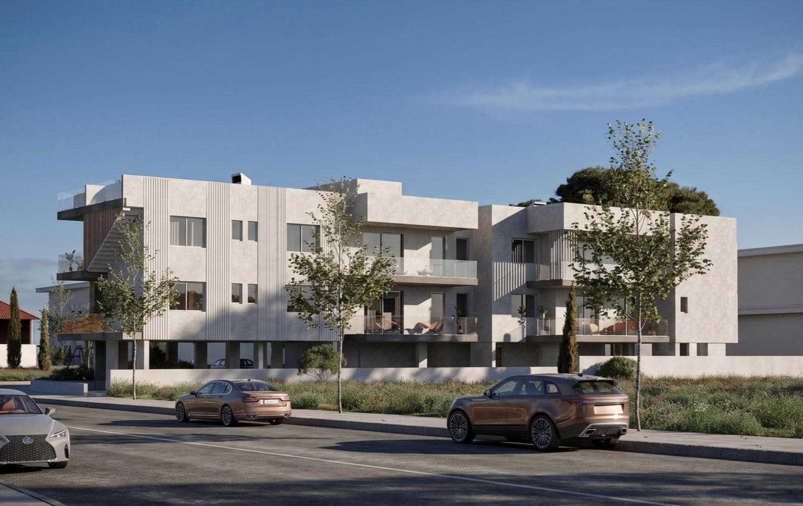 2-bedrooms apartments in Nicosia, Cyprus.