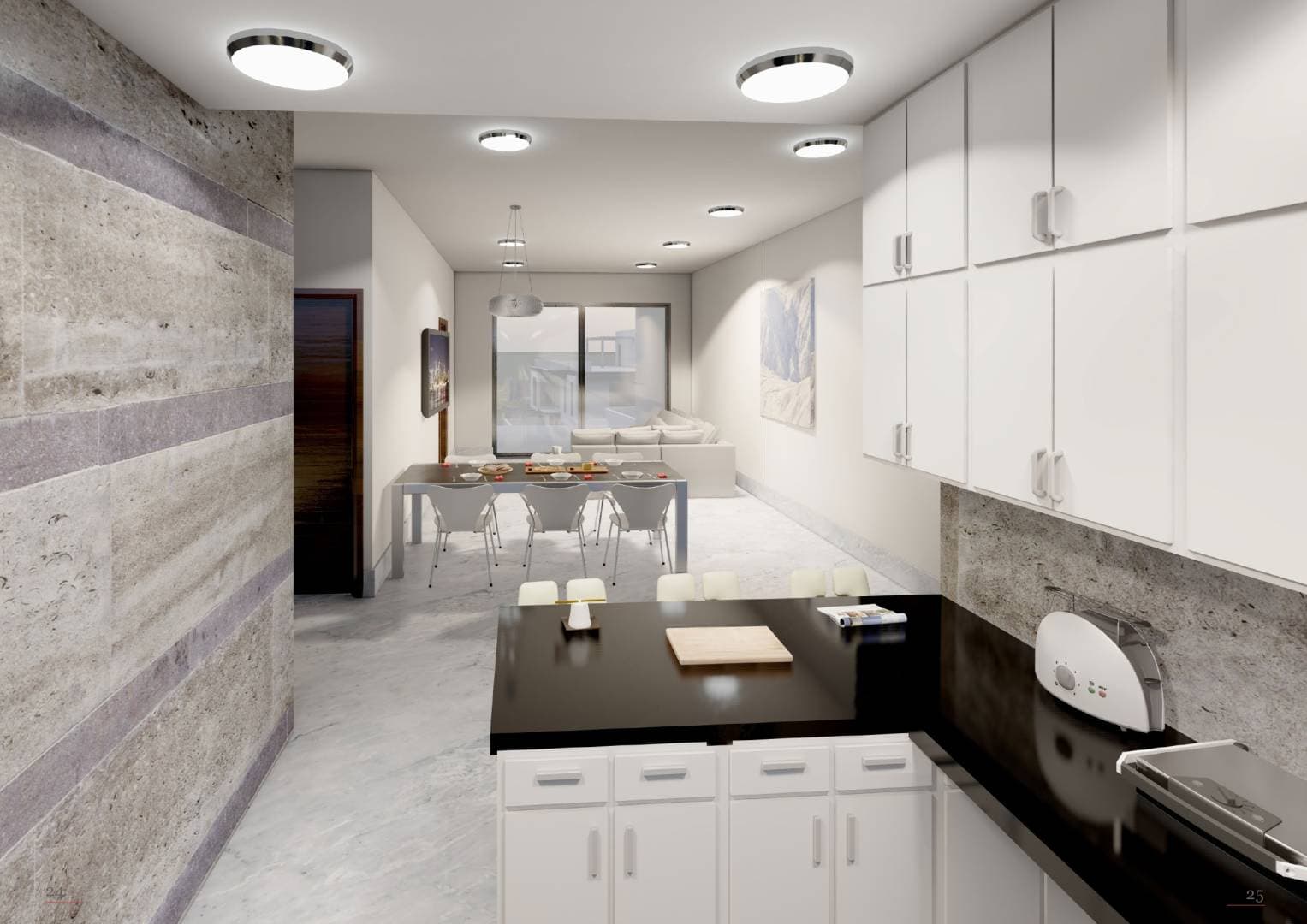 2-bedrooms apartments in Limassol, Cyprus.