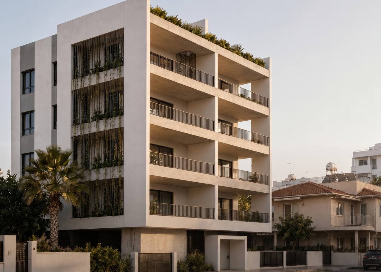 2-bedrooms apartments in Limassol, Cyprus.
