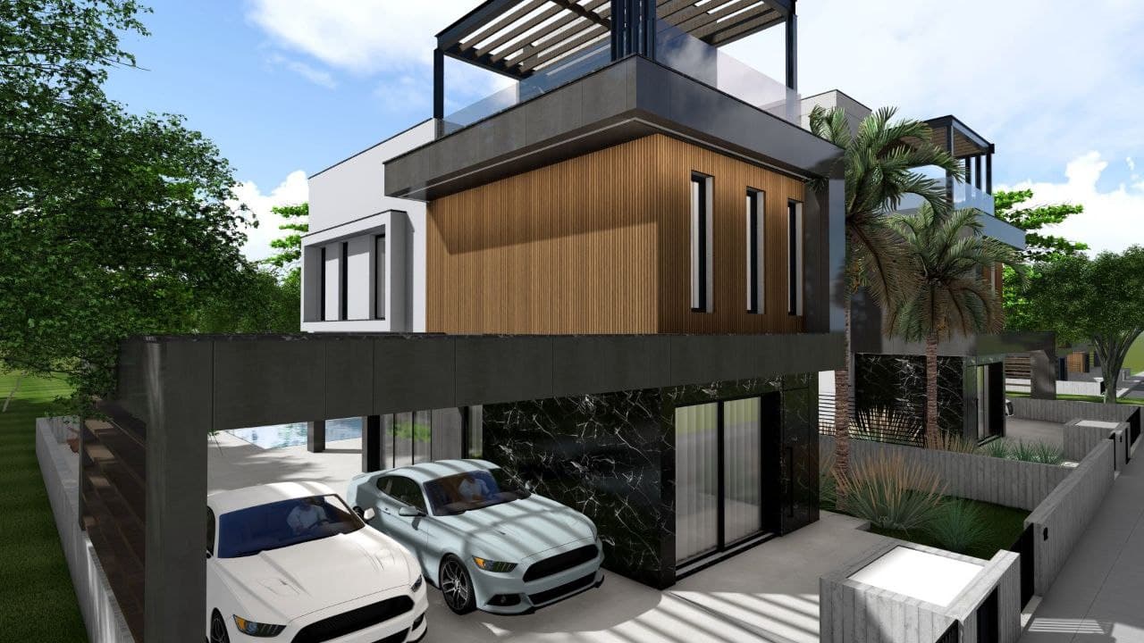 3-bedrooms house in Larnaca, Cyprus.