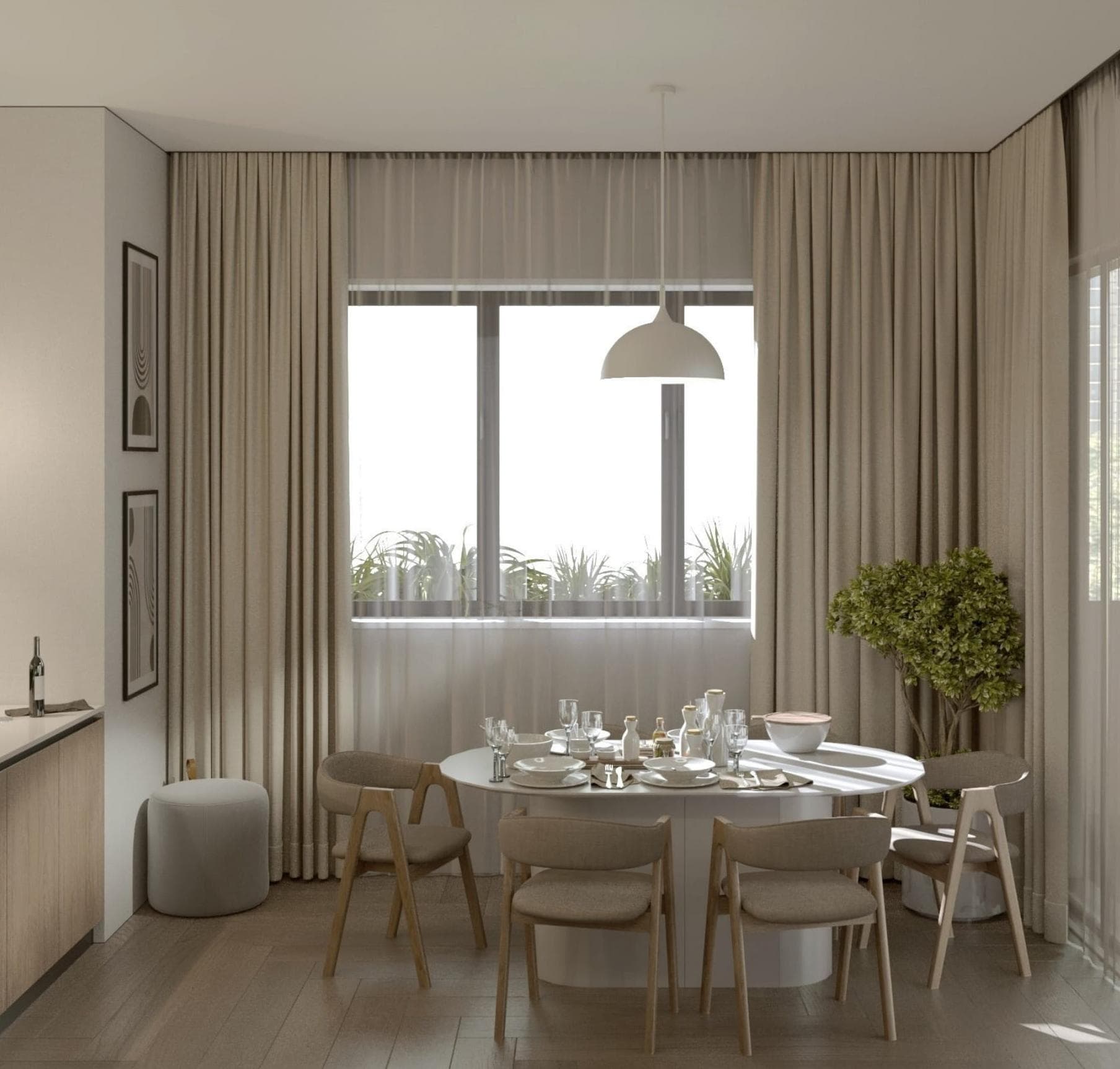 1-bedrooms apartments in Limassol, Cyprus.