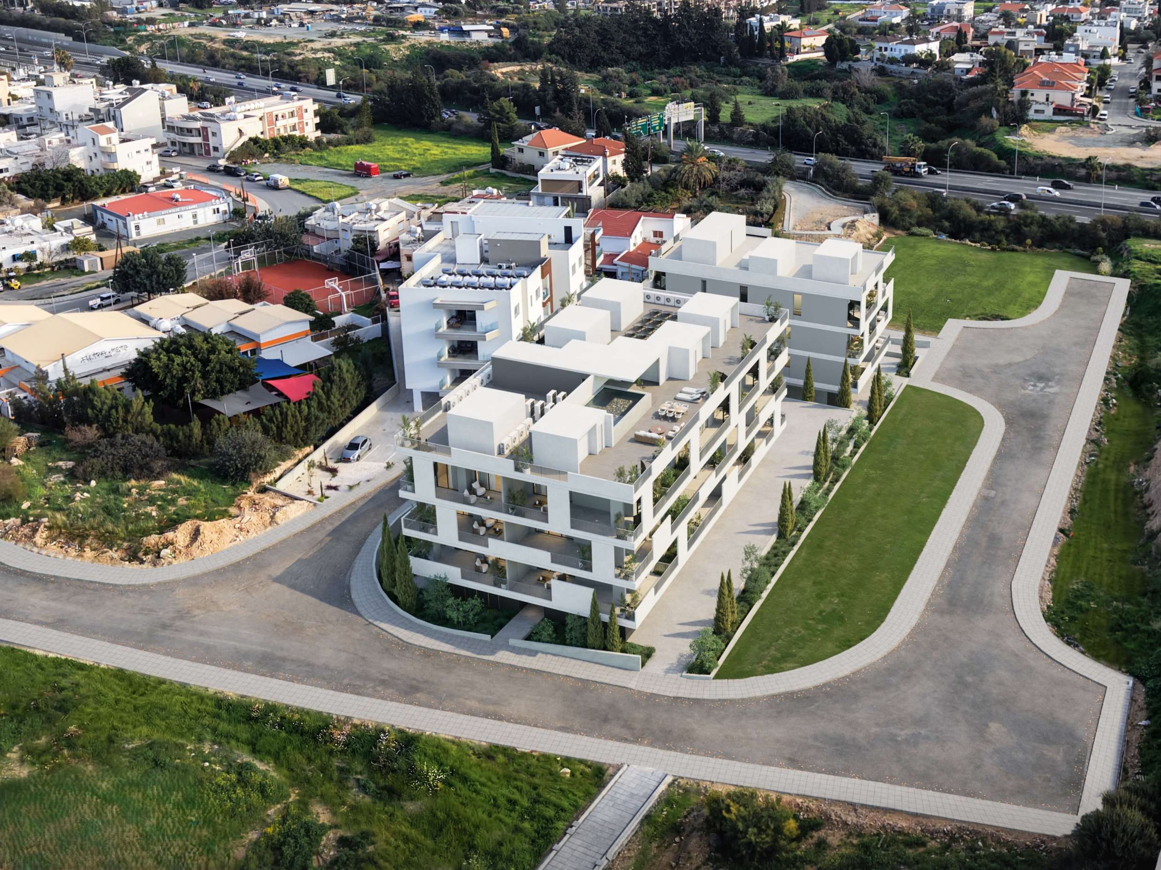 2-bedrooms apartments in Limassol, Cyprus.