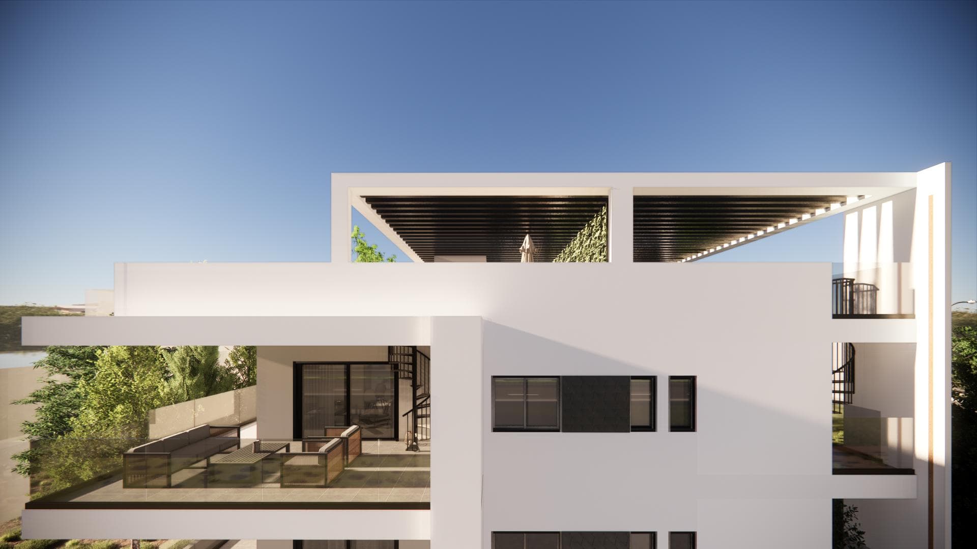 2-bedrooms apartments in Nicosia, Cyprus.