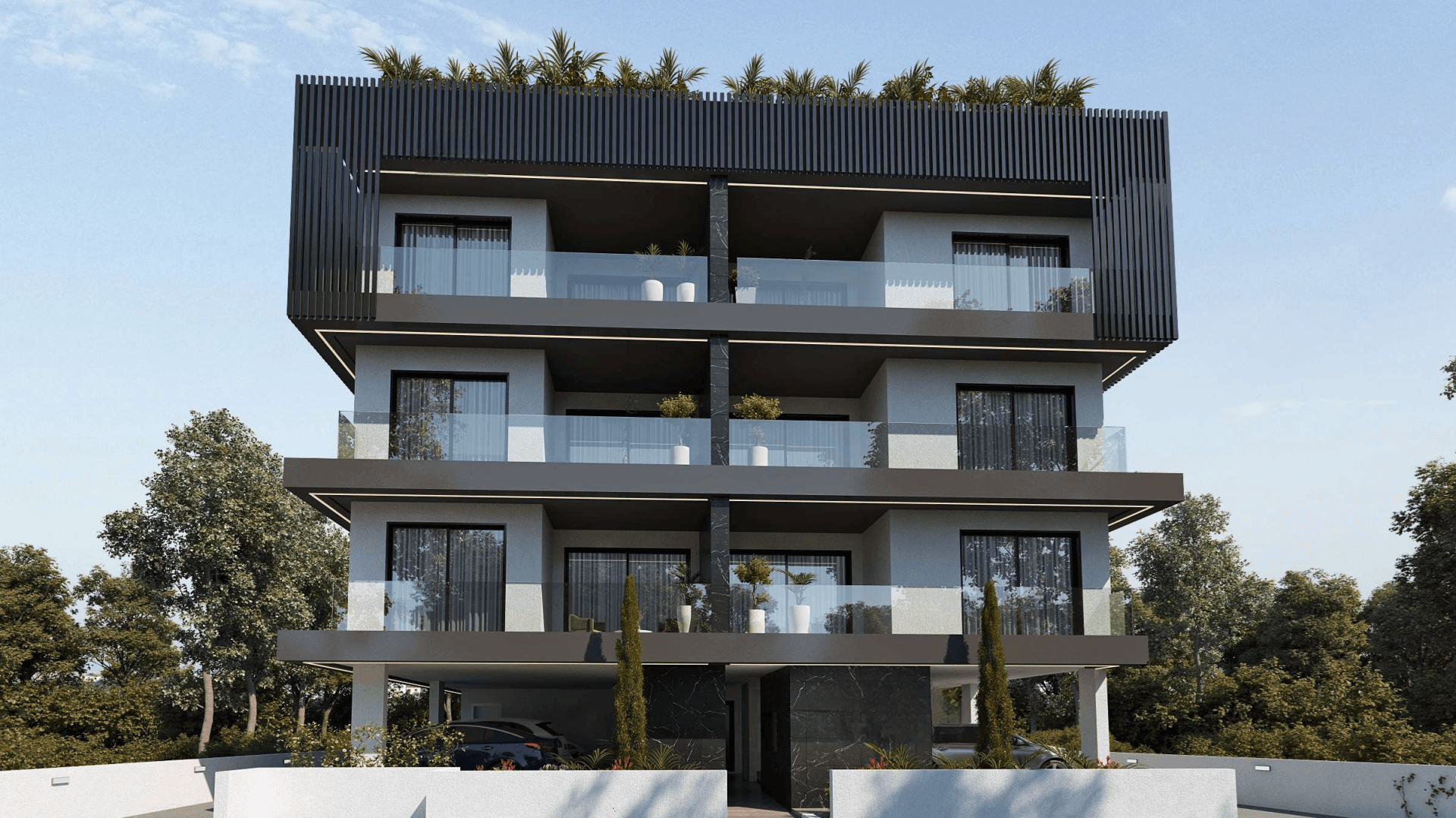 2-bedrooms apartments in Larnaca, Cyprus.