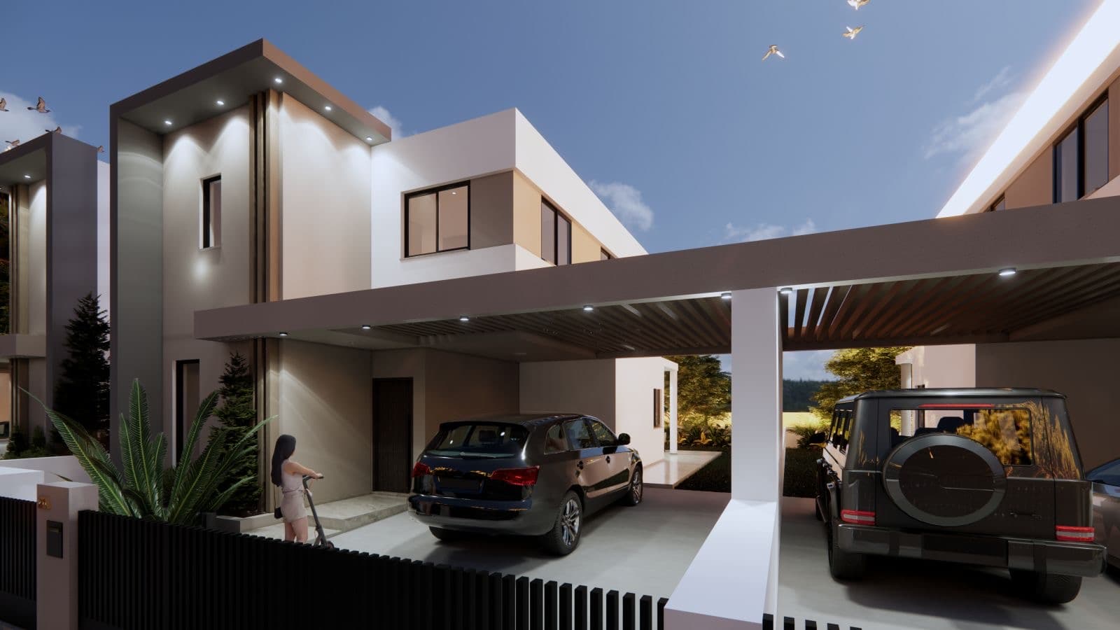 3-bedrooms house in Nicosia, Cyprus.