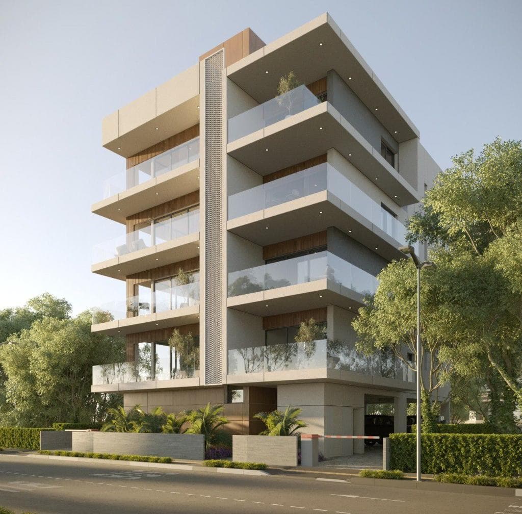2-bedrooms apartments in Nicosia, Cyprus.