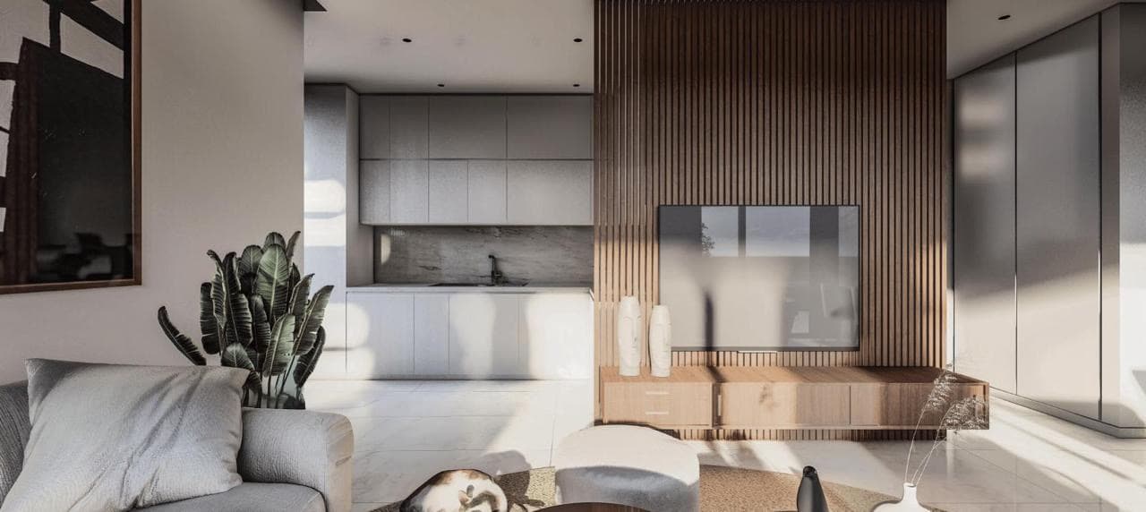 2-bedrooms apartments in Limassol, Cyprus.