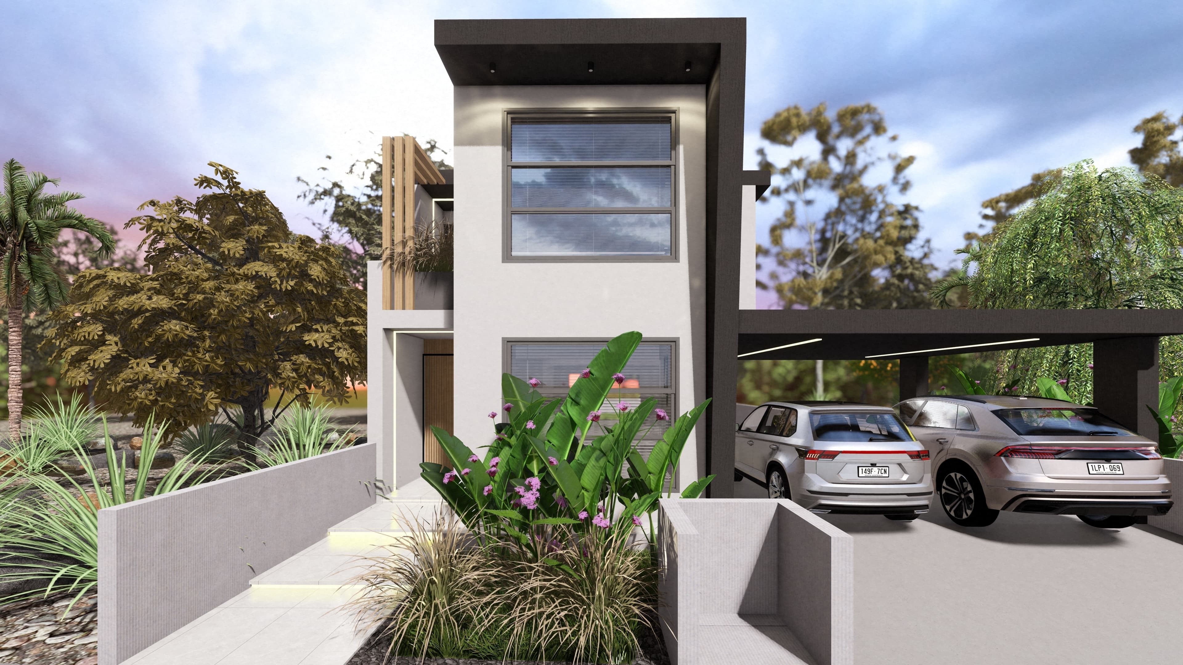 3-bedrooms house in Larnaca, Cyprus.