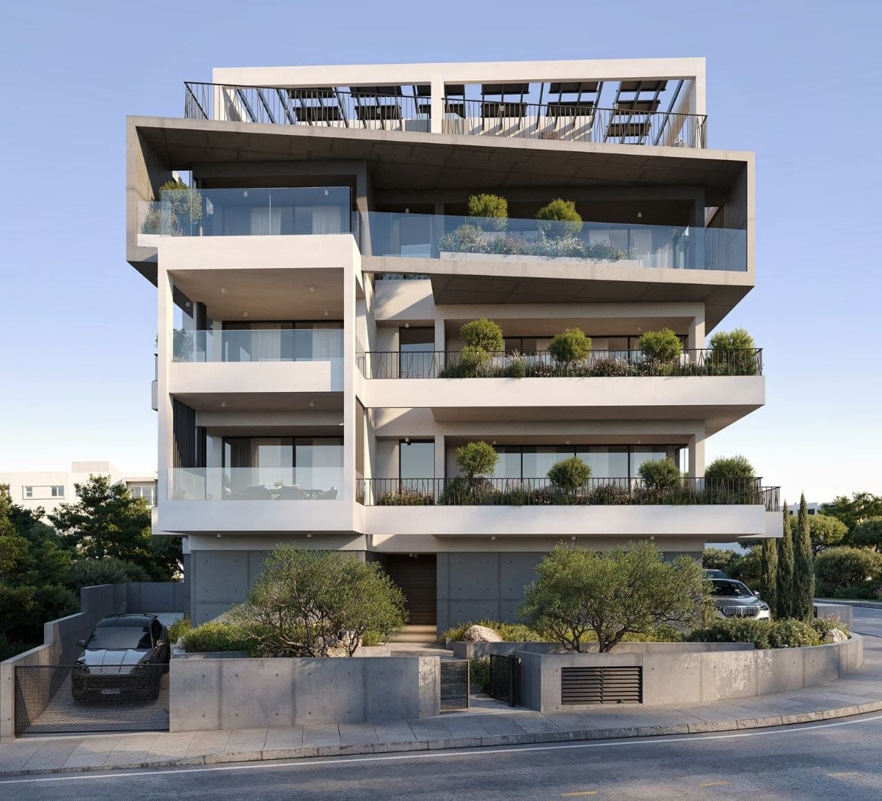 2-bedrooms apartments in Paphos, Cyprus.