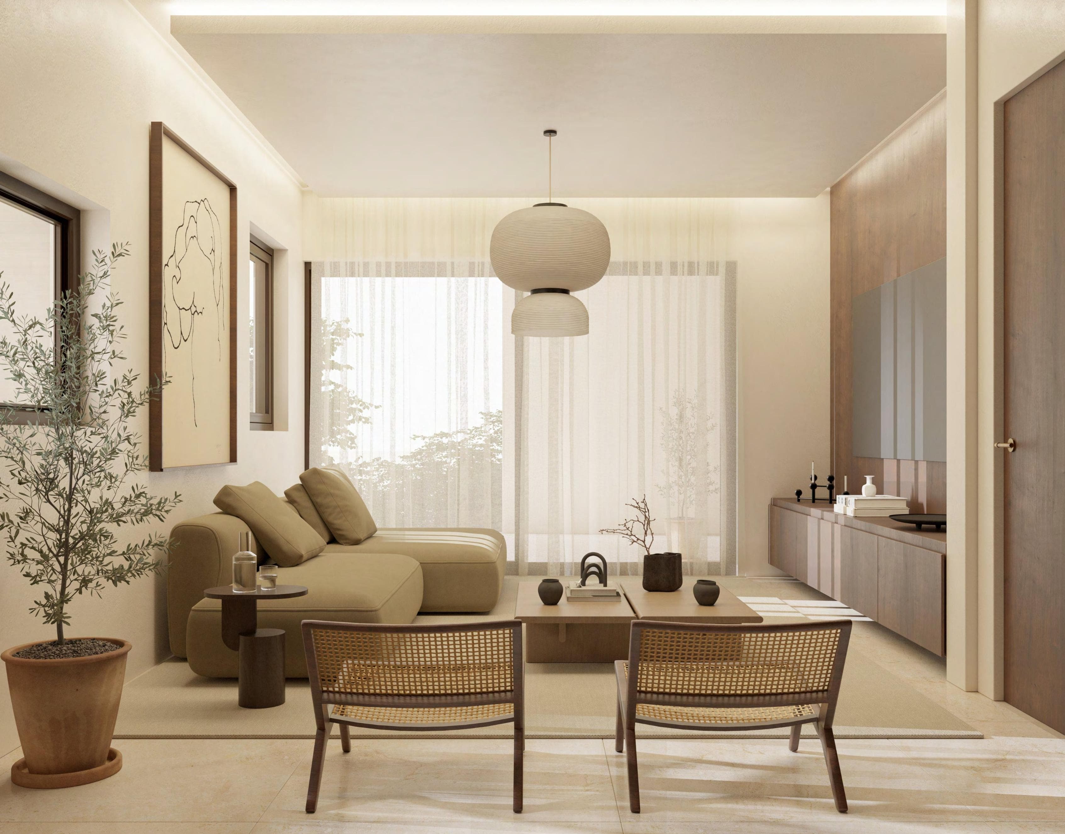 2-bedrooms apartments in Limassol, Cyprus.