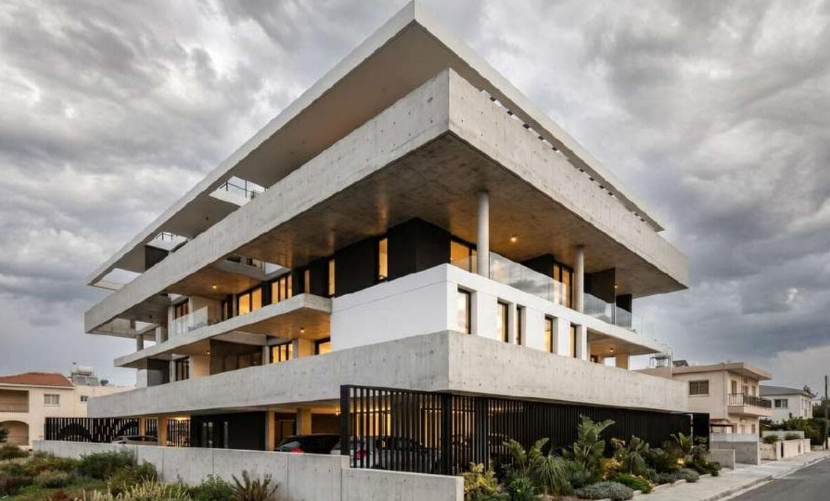 2-bedrooms apartments in Nicosia, Cyprus.