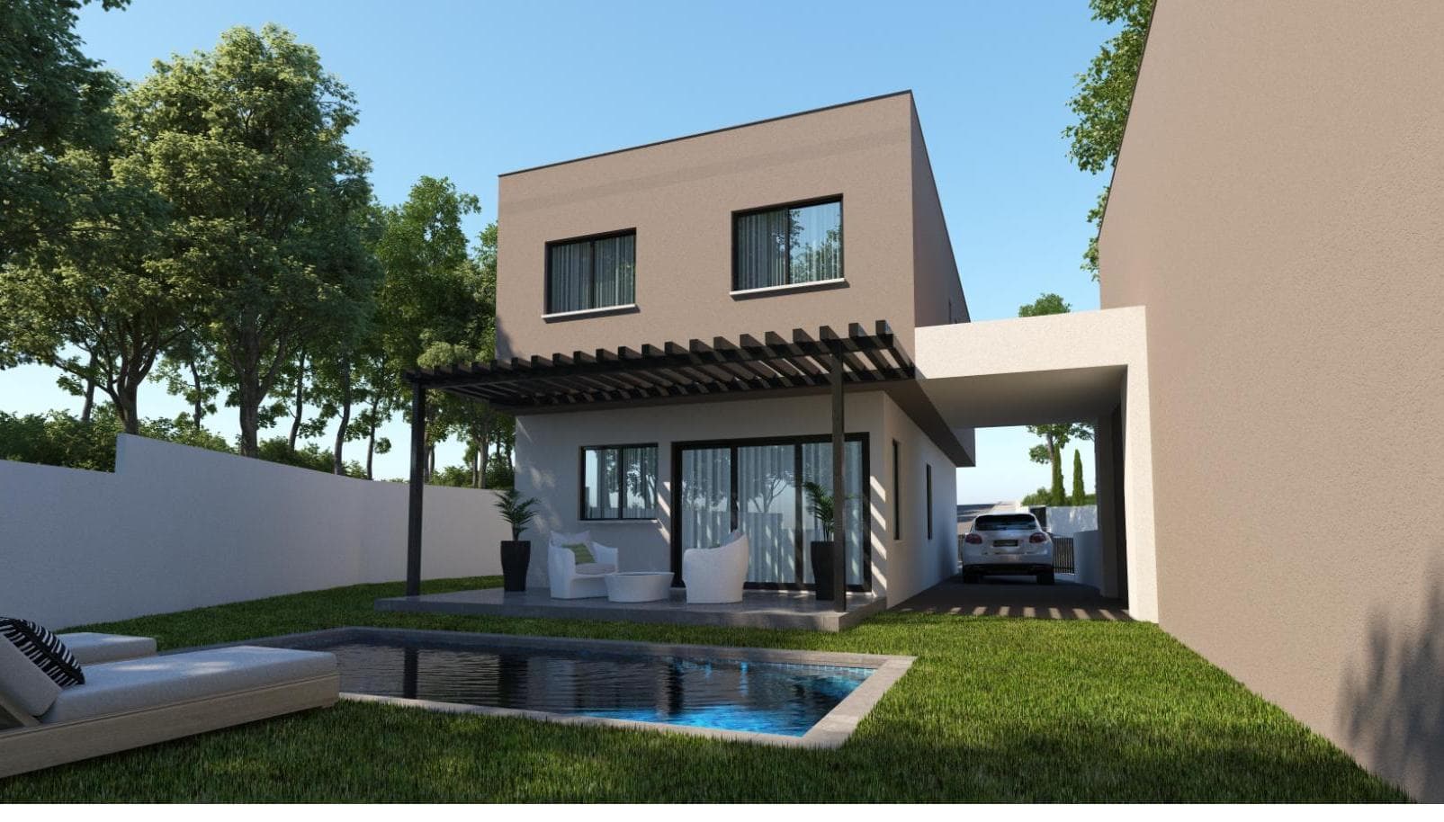 4-bedrooms house in Limassol, Cyprus.
