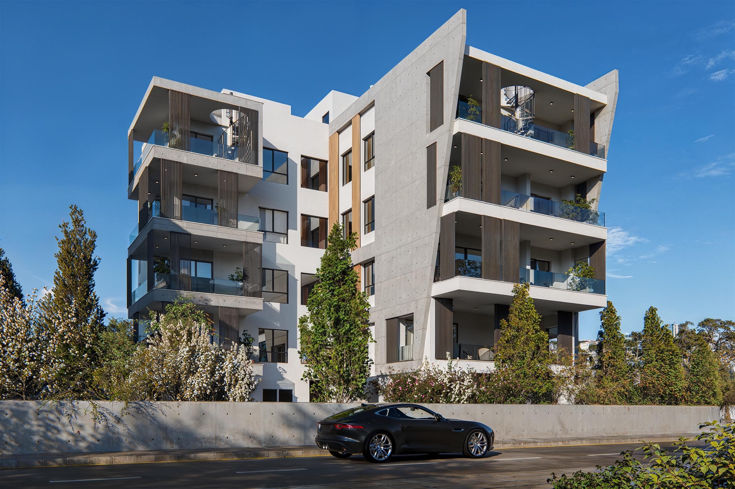 2-bedrooms apartments in Limassol, Cyprus.