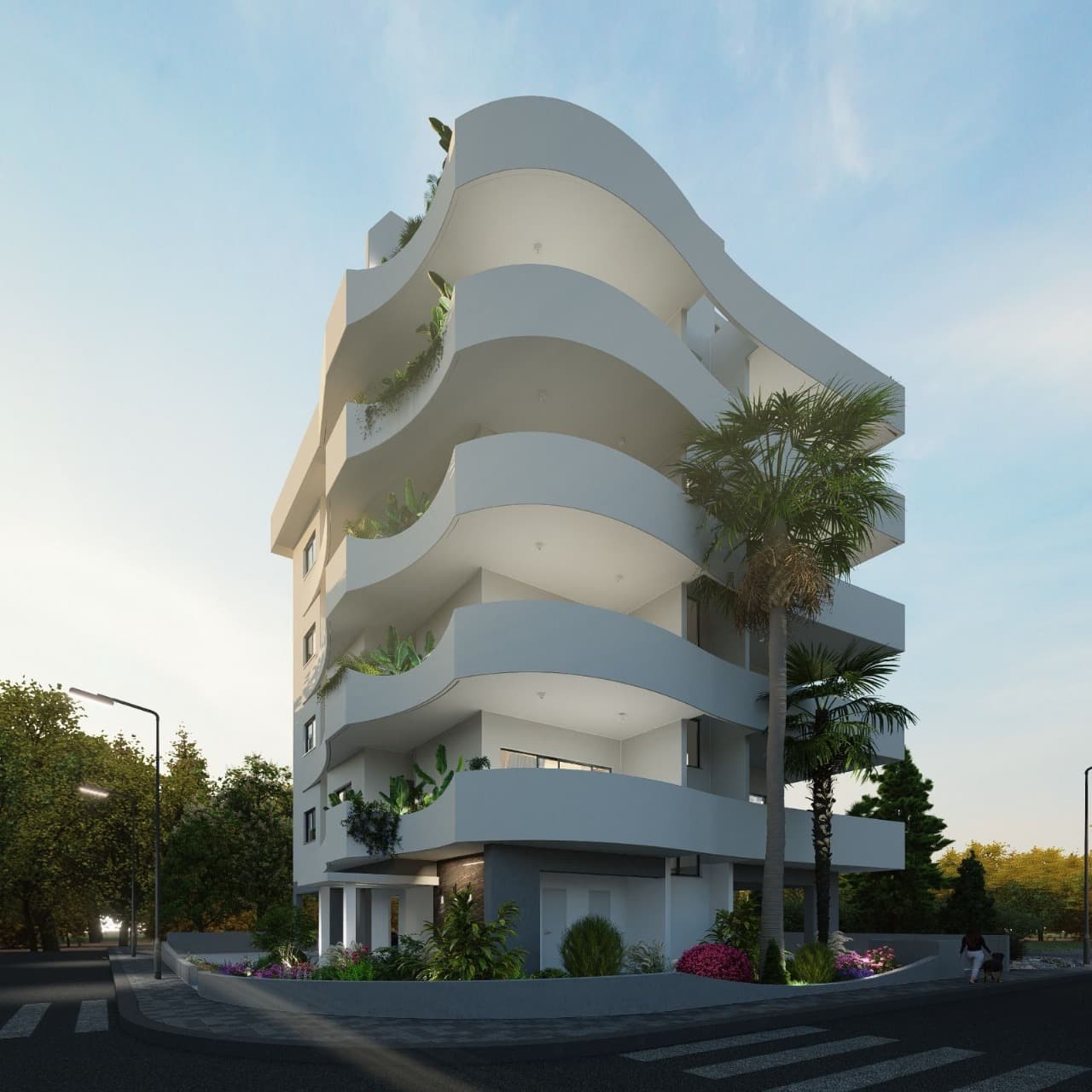 2-bedrooms apartments in Nicosia, Cyprus.
