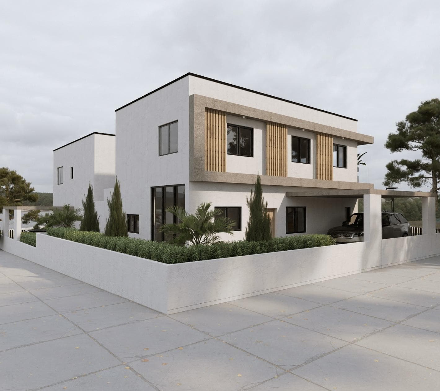 3-bedrooms house in Nicosia, Cyprus.