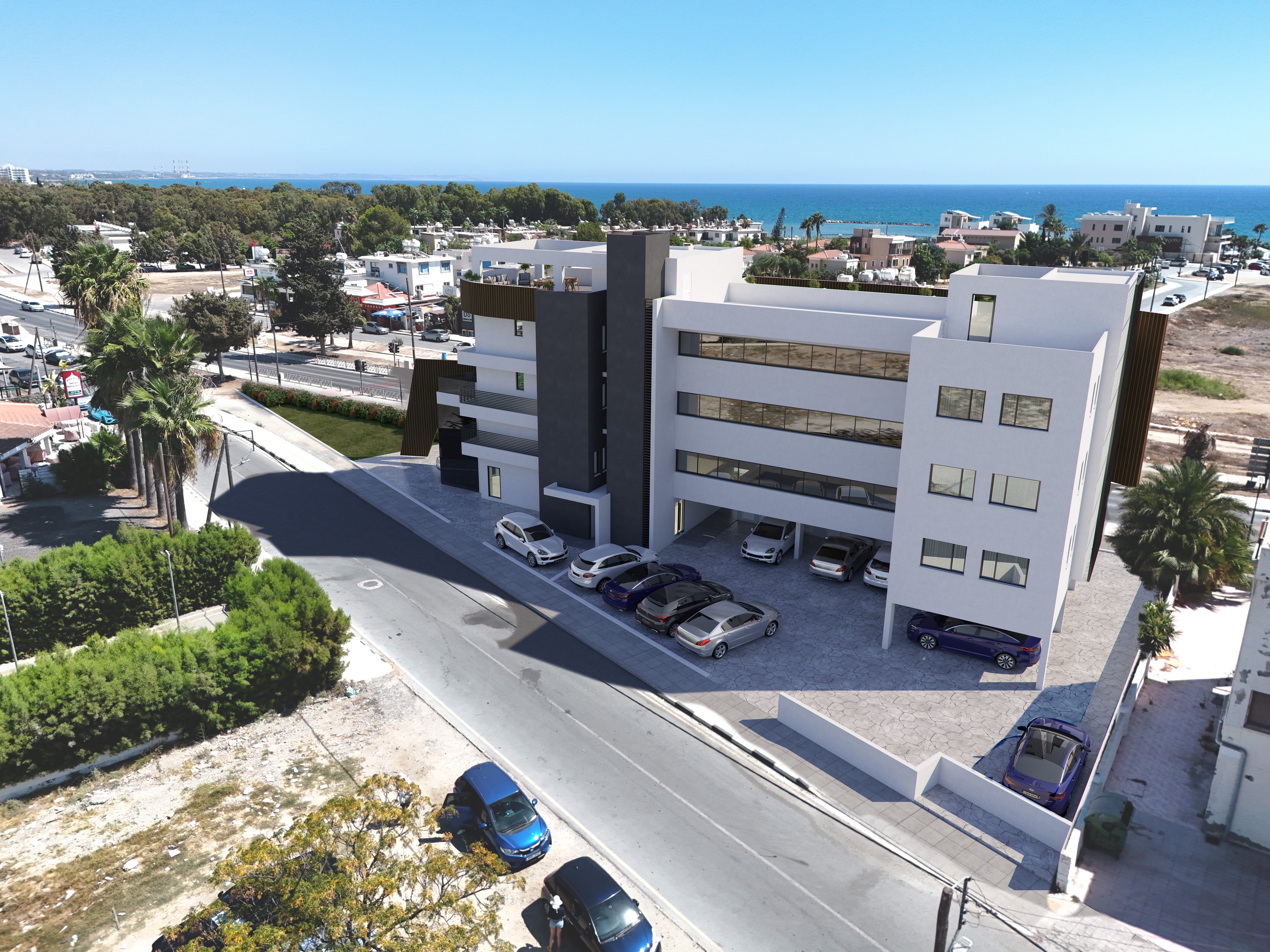 2-bedrooms apartments in Larnaca, Cyprus.