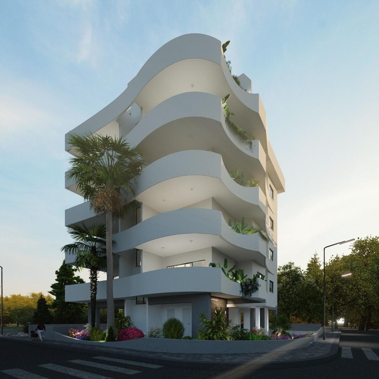 2-bedrooms apartments in Nicosia, Cyprus.
