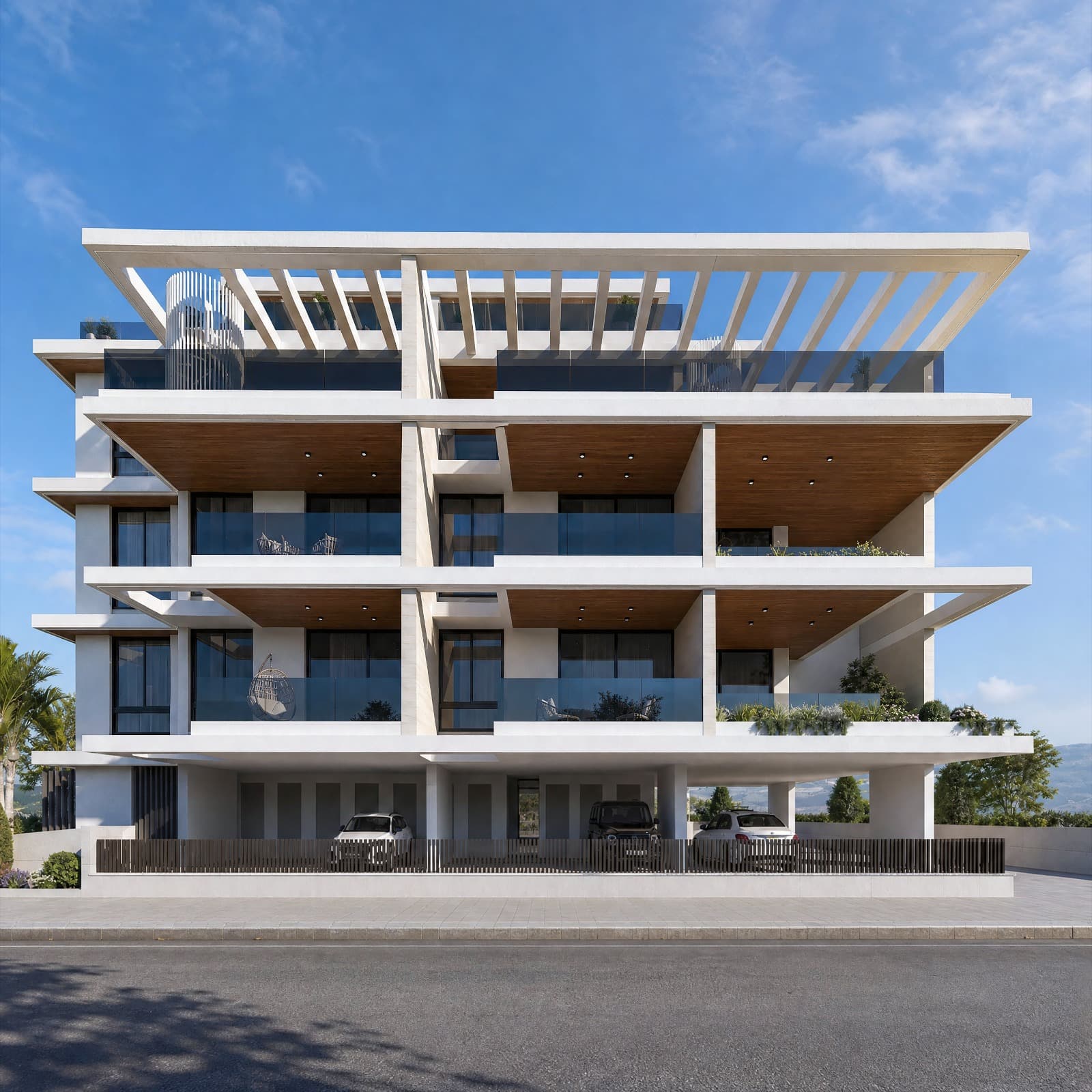 1-bedrooms apartments in Larnaca, Cyprus.