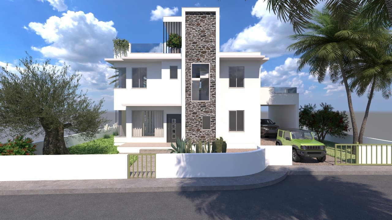 3-bedrooms house in Famagusta, Cyprus.