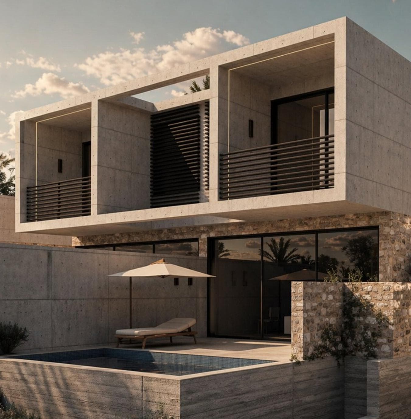 2-bedrooms house in Paphos, Cyprus.