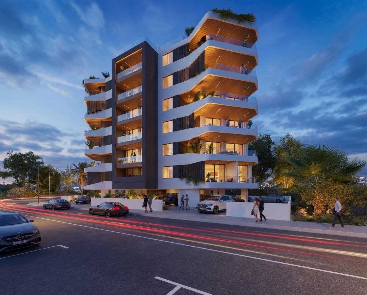 2-bedrooms apartments in Larnaca, Cyprus.