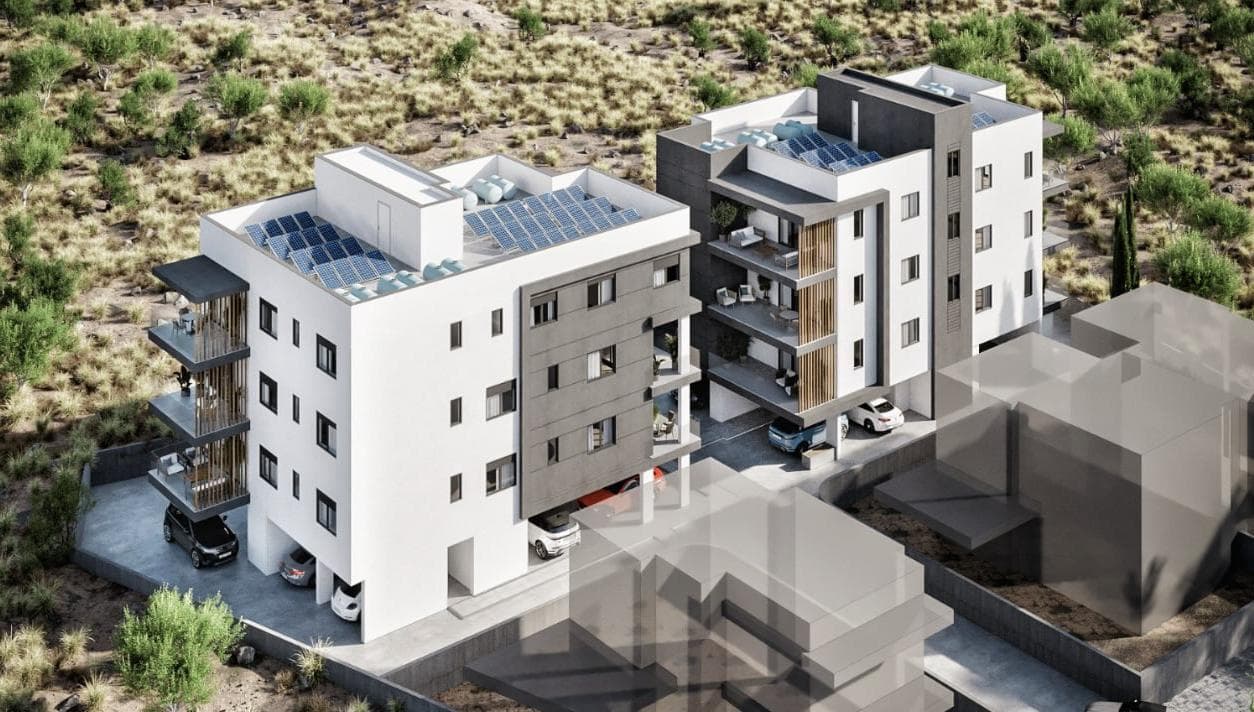 2-bedrooms apartments in Limassol, Cyprus.