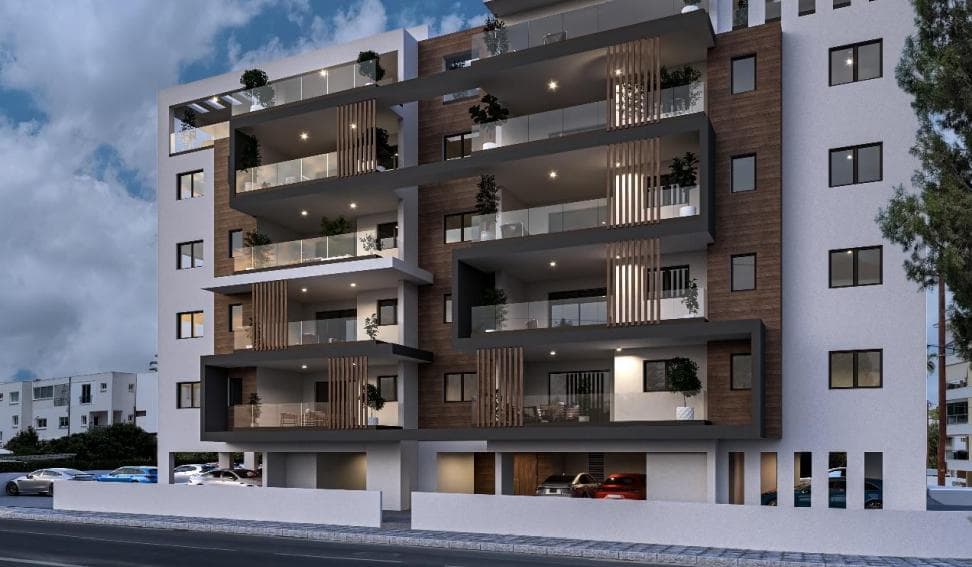 2-bedrooms apartments in Nicosia, Cyprus.