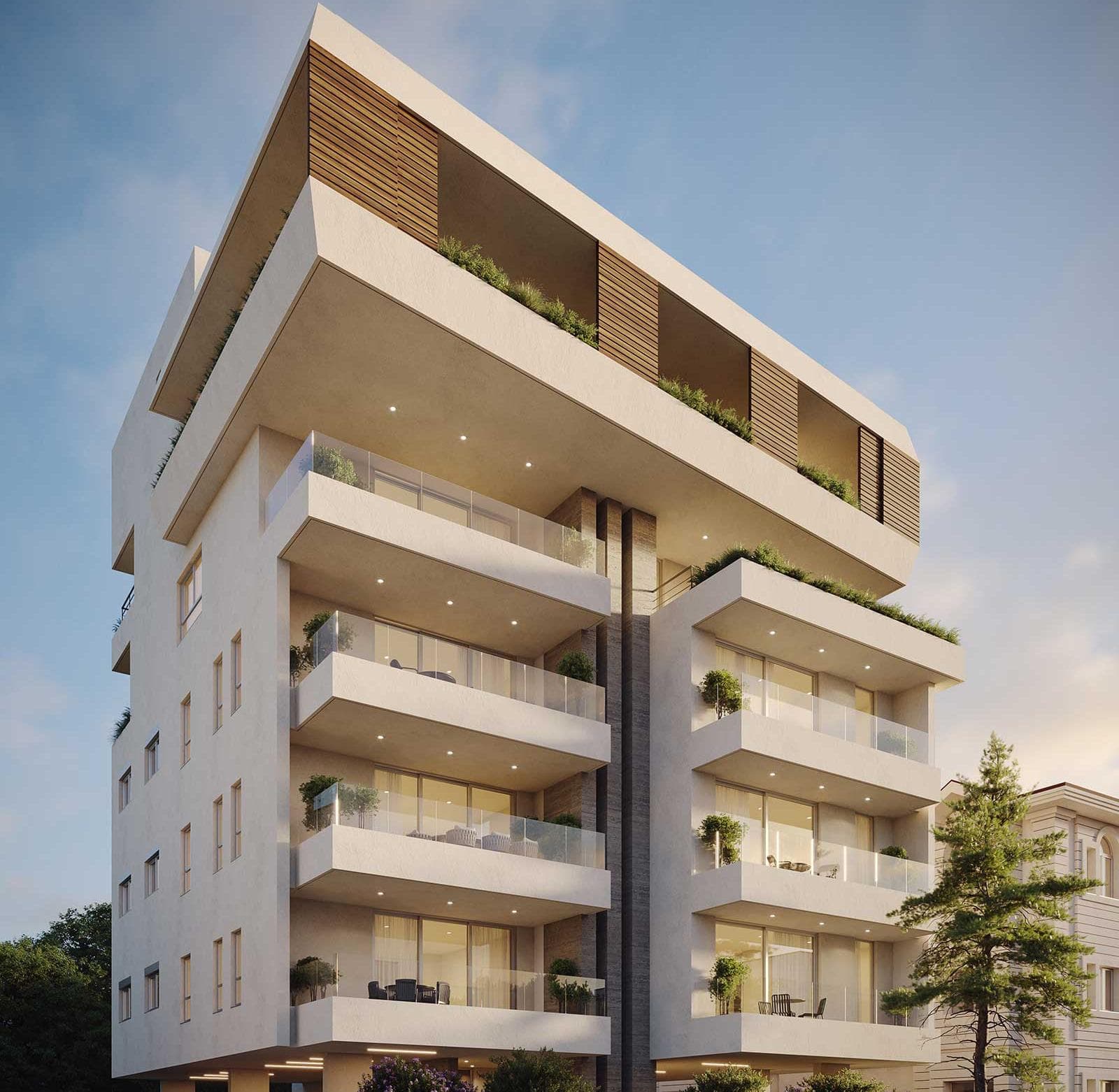 2-bedrooms apartments in Nicosia, Cyprus.