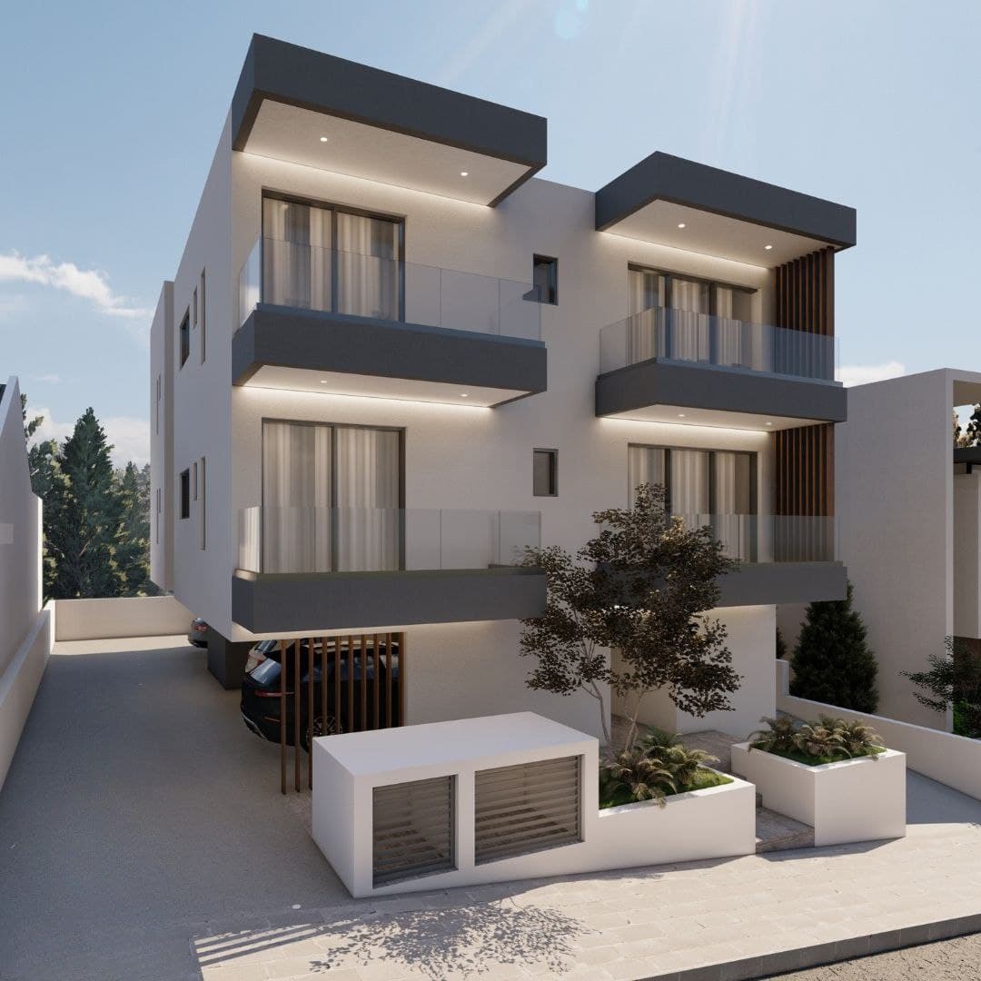 2-bedrooms apartments in Paphos, Cyprus.