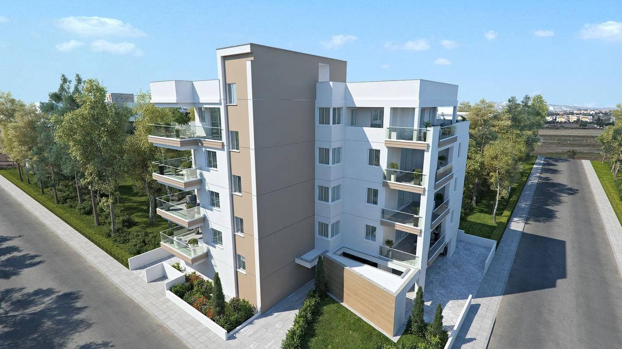 2-bedrooms apartments in Nicosia, Cyprus.