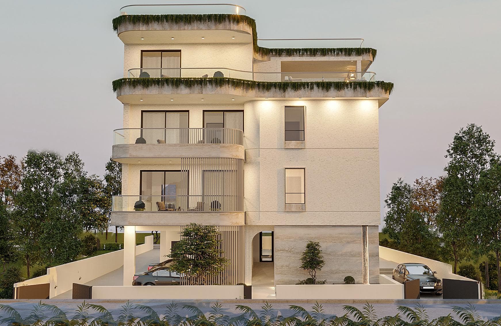 2-bedrooms apartments in Paphos, Cyprus.