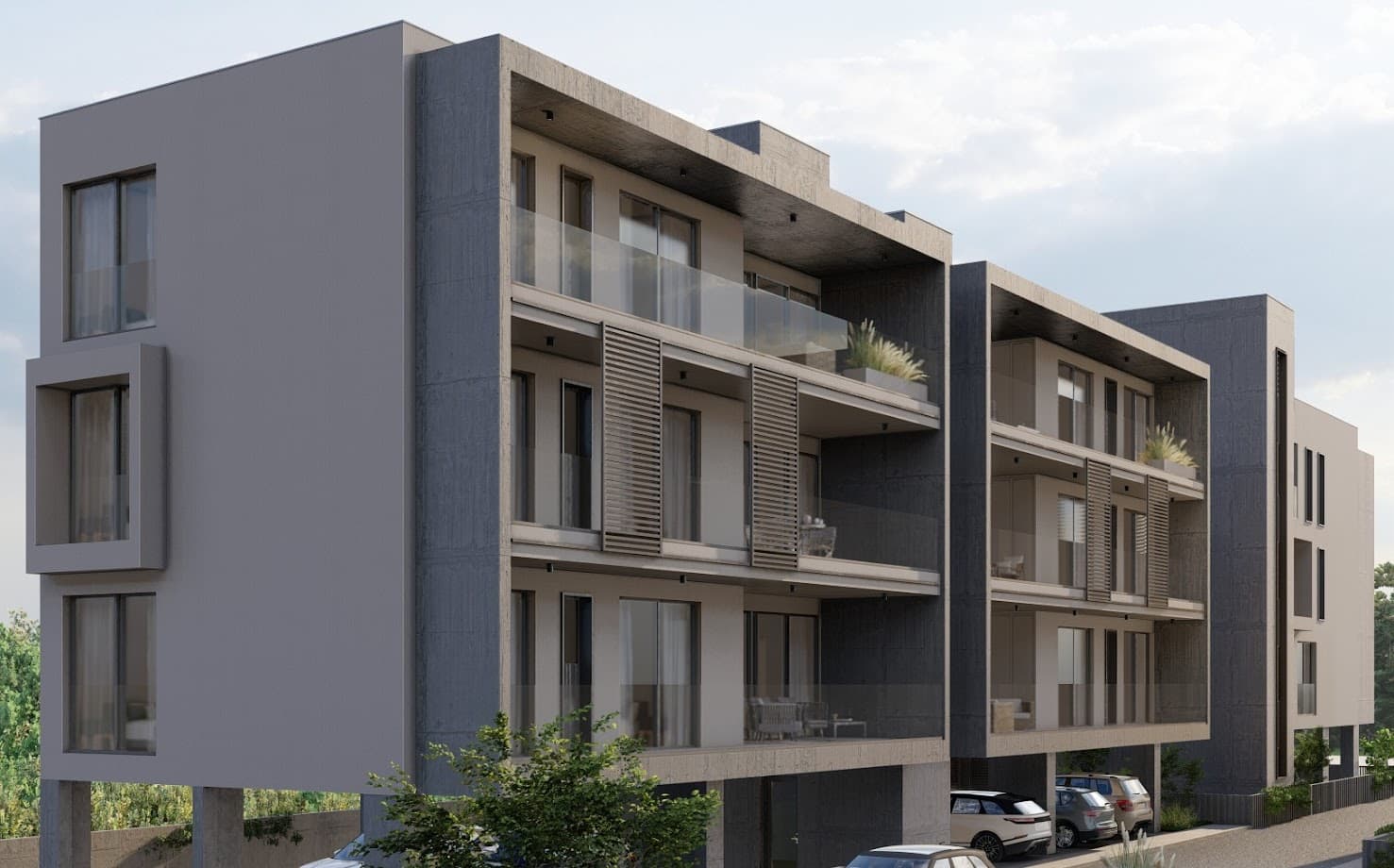 3-bedrooms apartments in Paphos, Cyprus.