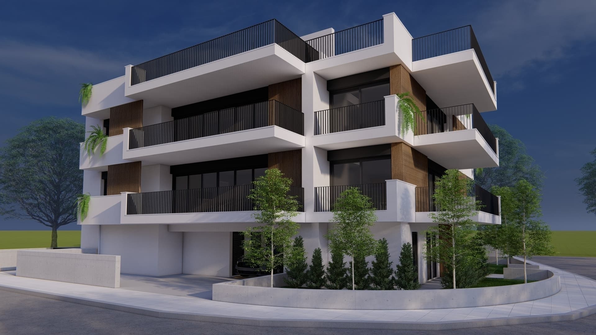 2-bedrooms apartments in Limassol, Cyprus.