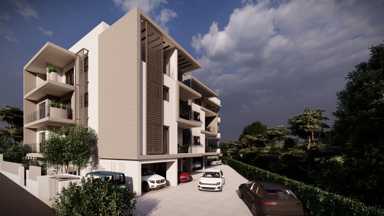 3-bedrooms apartments in Paphos, Cyprus.