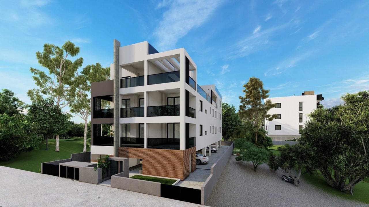 2-bedrooms apartments in Nicosia, Cyprus.
