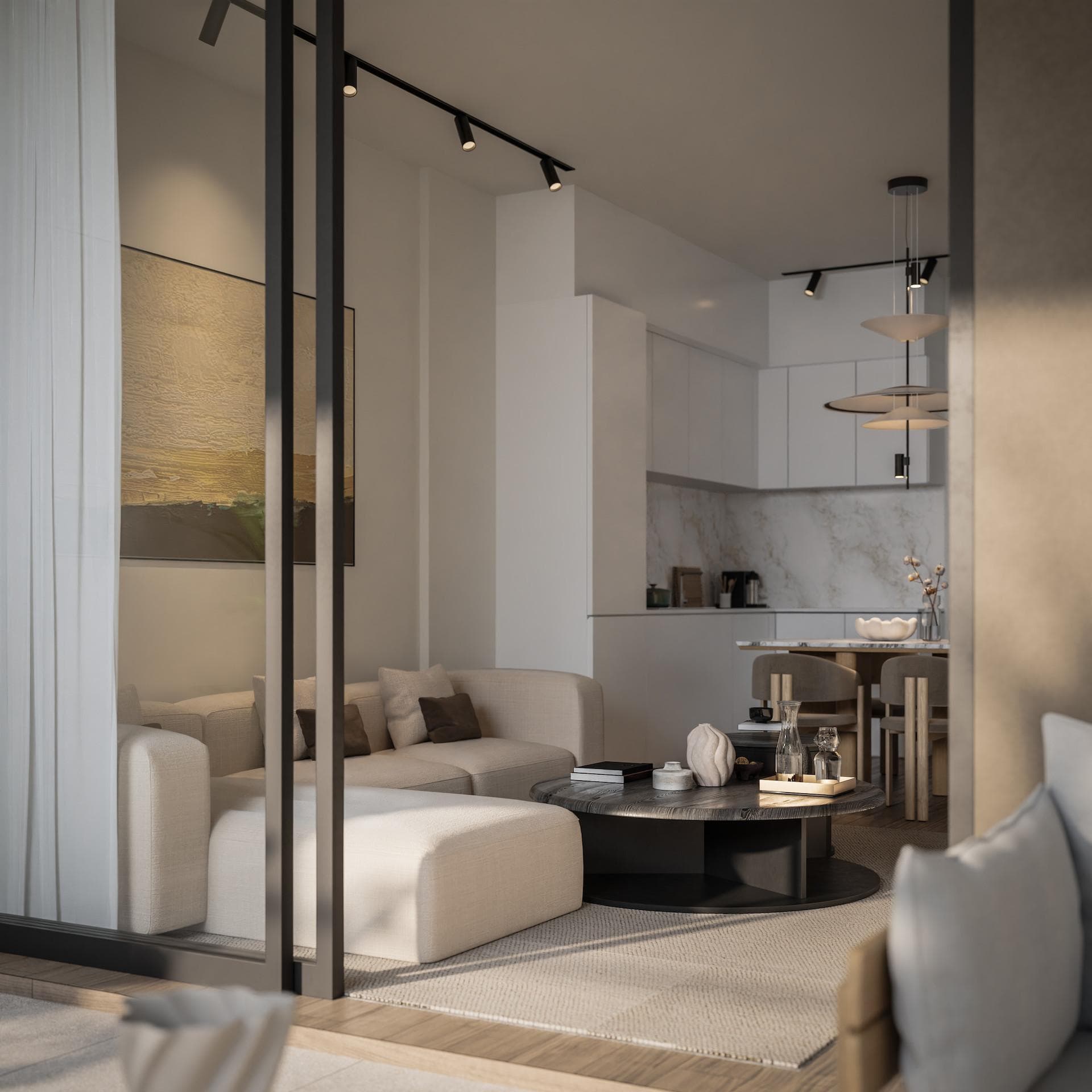 2-bedrooms apartments in Limassol, Cyprus.