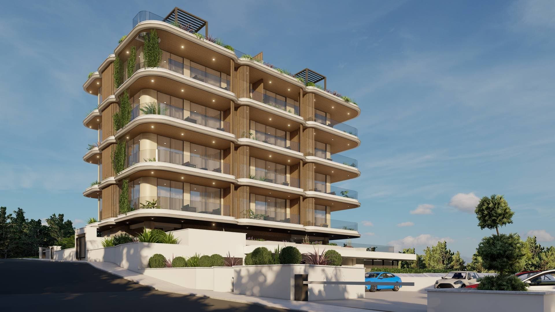 2-bedrooms apartments in Limassol, Cyprus.