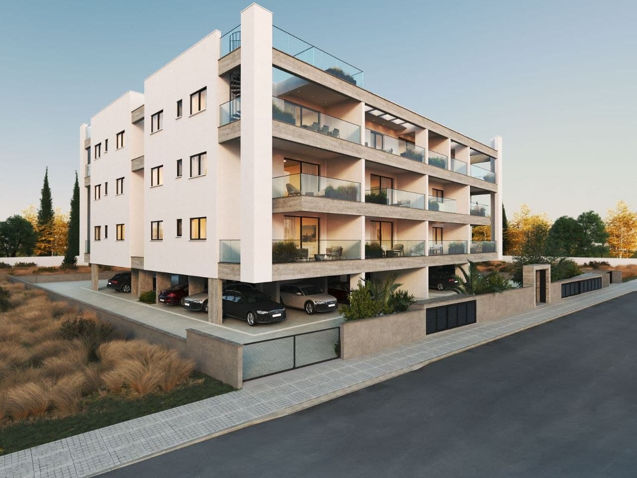 2-bedrooms apartments in Limassol, Cyprus.