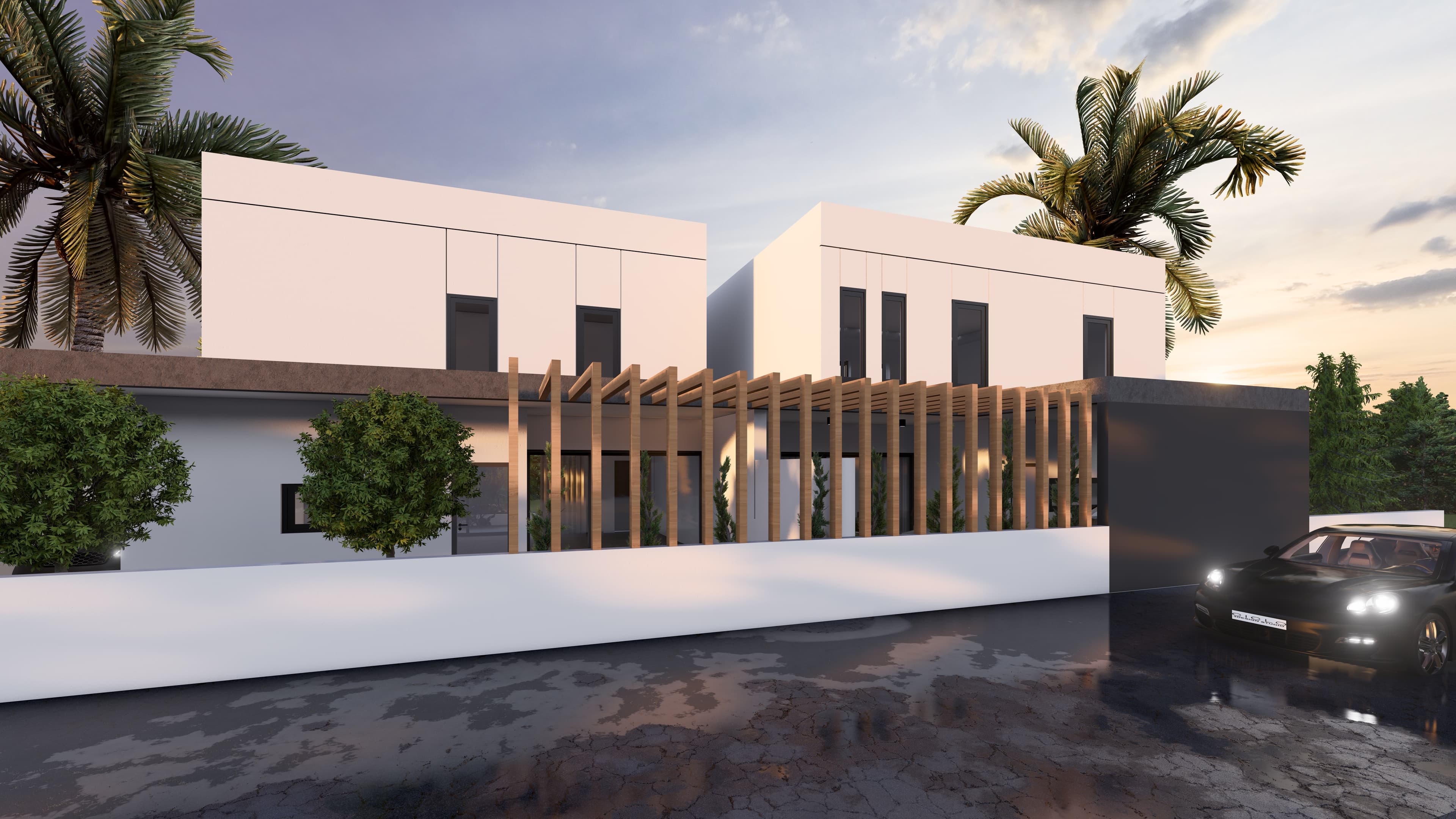 3-bedrooms house in Nicosia, Cyprus.