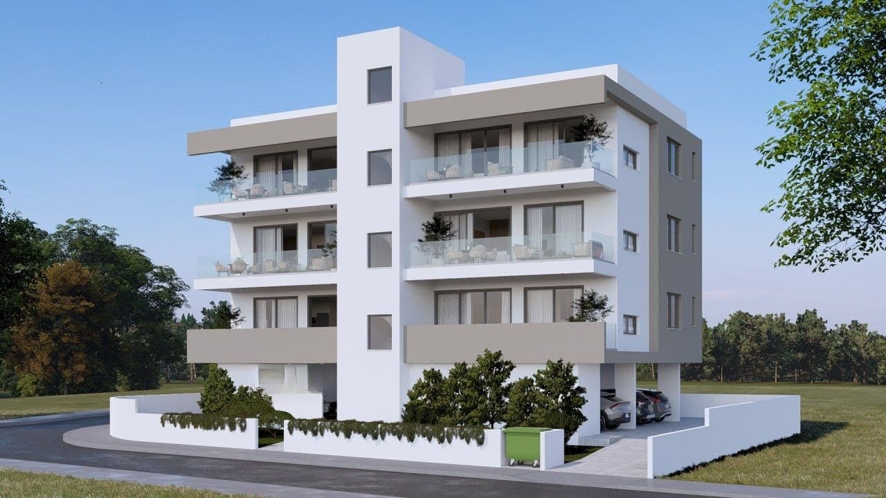 2-bedrooms apartments in Paphos, Cyprus.