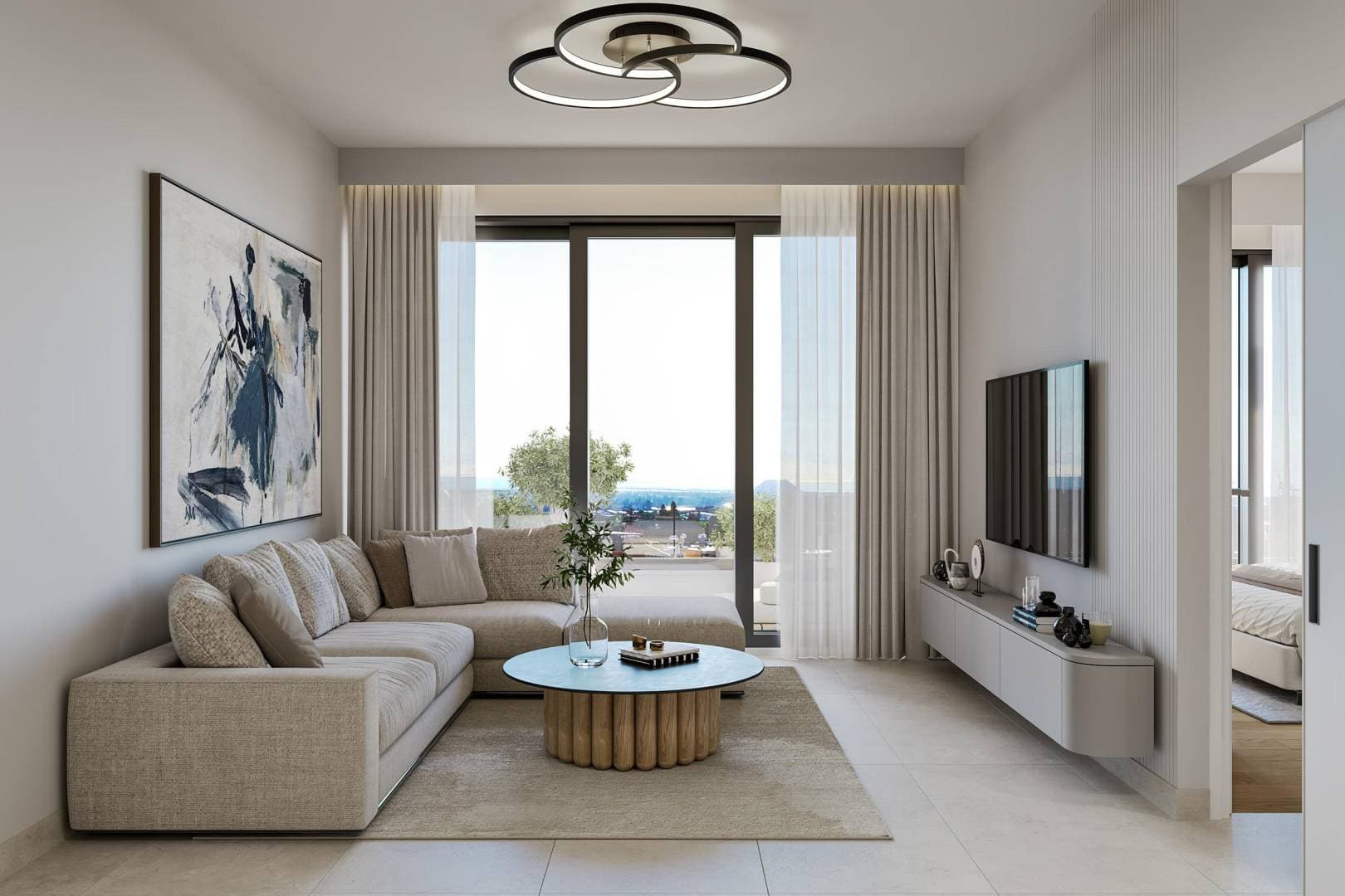 2-bedrooms apartments in Limassol, Cyprus.