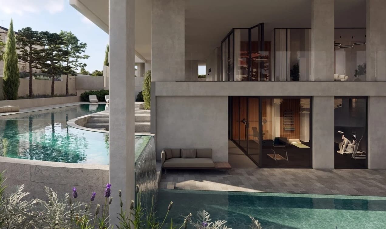 2-bedrooms apartments in Limassol, Cyprus.