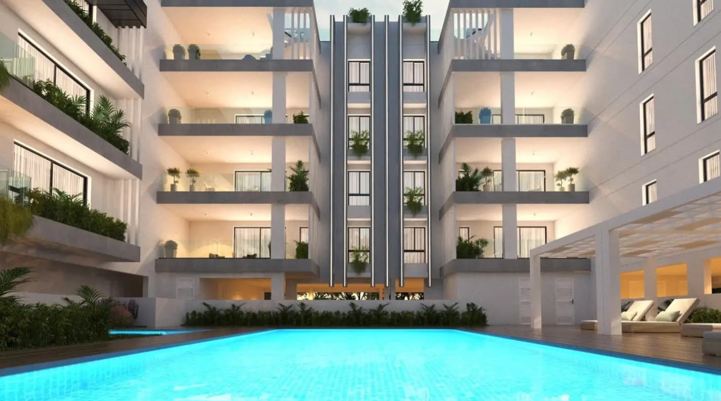 2-bedrooms apartments in Larnaca, Cyprus.