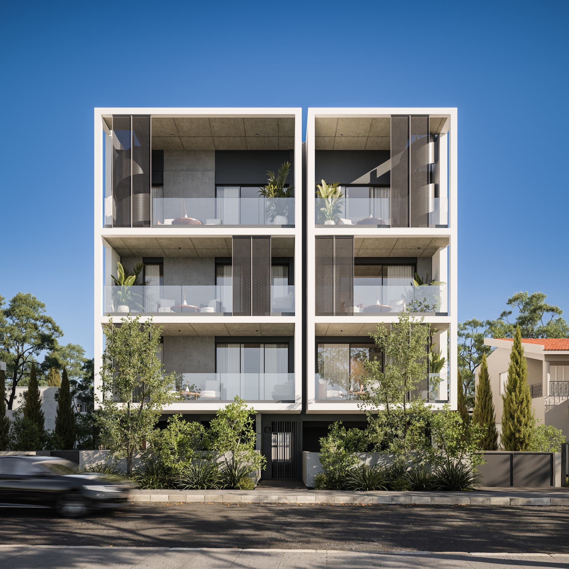 2-bedrooms apartments in Limassol, Cyprus.