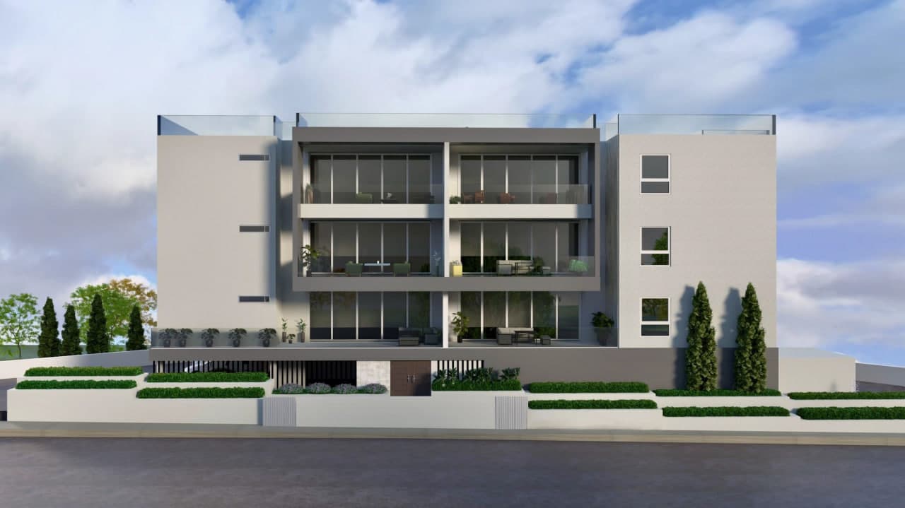 2-bedrooms apartments in Limassol, Cyprus.