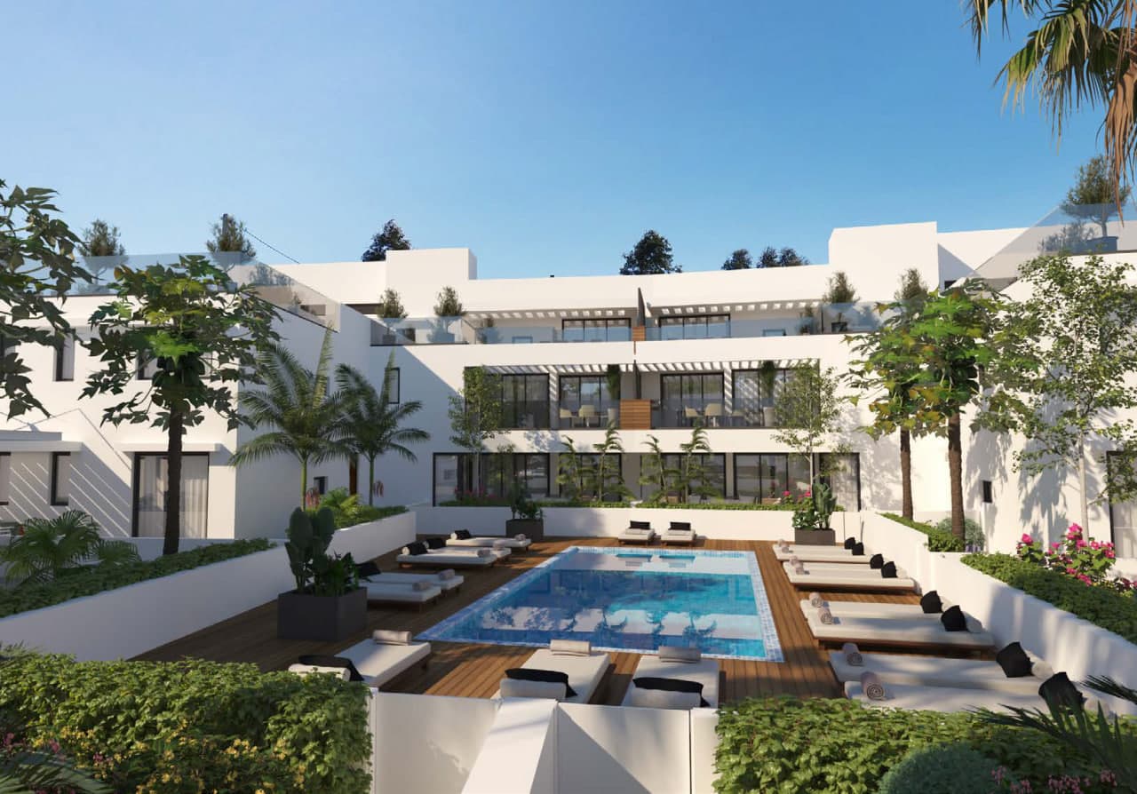 2-bedrooms apartments in Larnaca, Cyprus.
